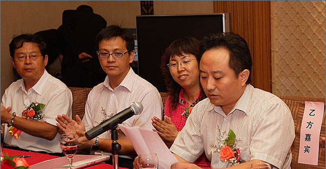 黑眼睛广告有限公司徐总监在签字仪式上的发言稿