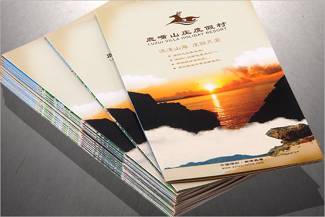 黑眼睛广告承担的六折页印刷效果-1