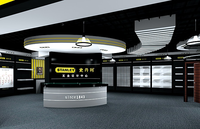 黑眼睛广告为史丹利设计的展厅内景
