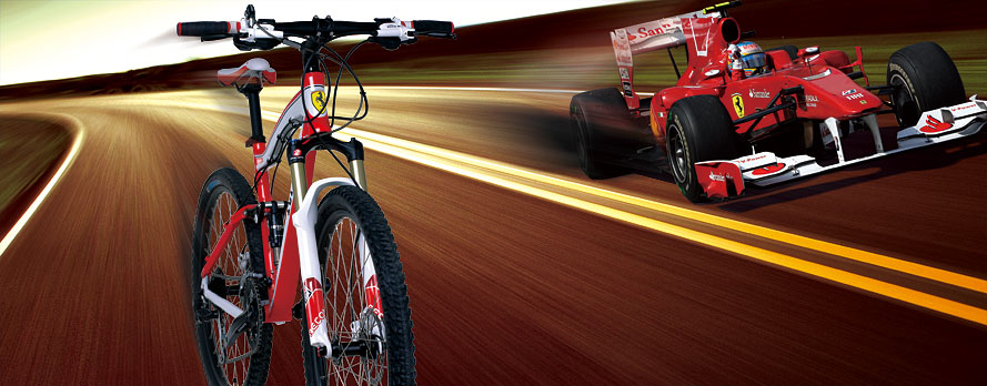 黑眼睛广告为法拉利自行车广告项目设计的产品画册目录之三