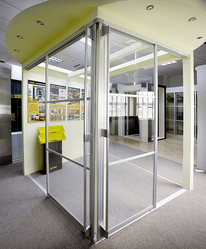 黑眼睛广告为史丹利拍摄的隔断门系列产品场景图