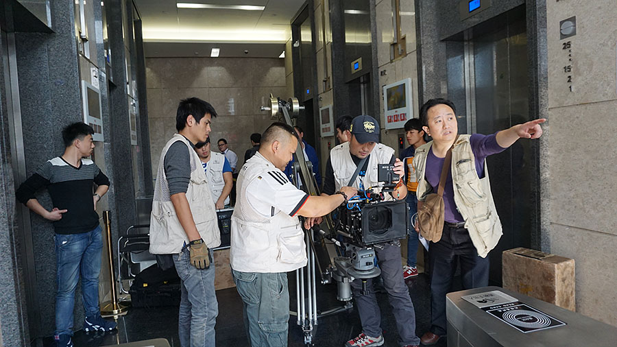 浩森企业专题片拍摄现场