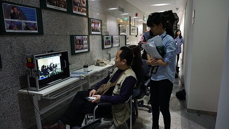 浩森企业专题片拍摄现场