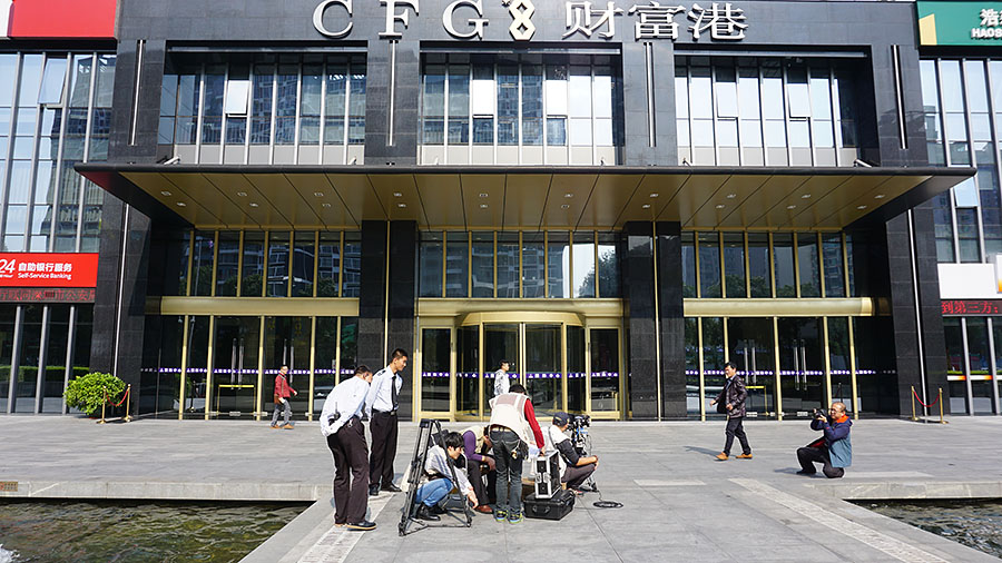 浩森企业专题片拍摄现场