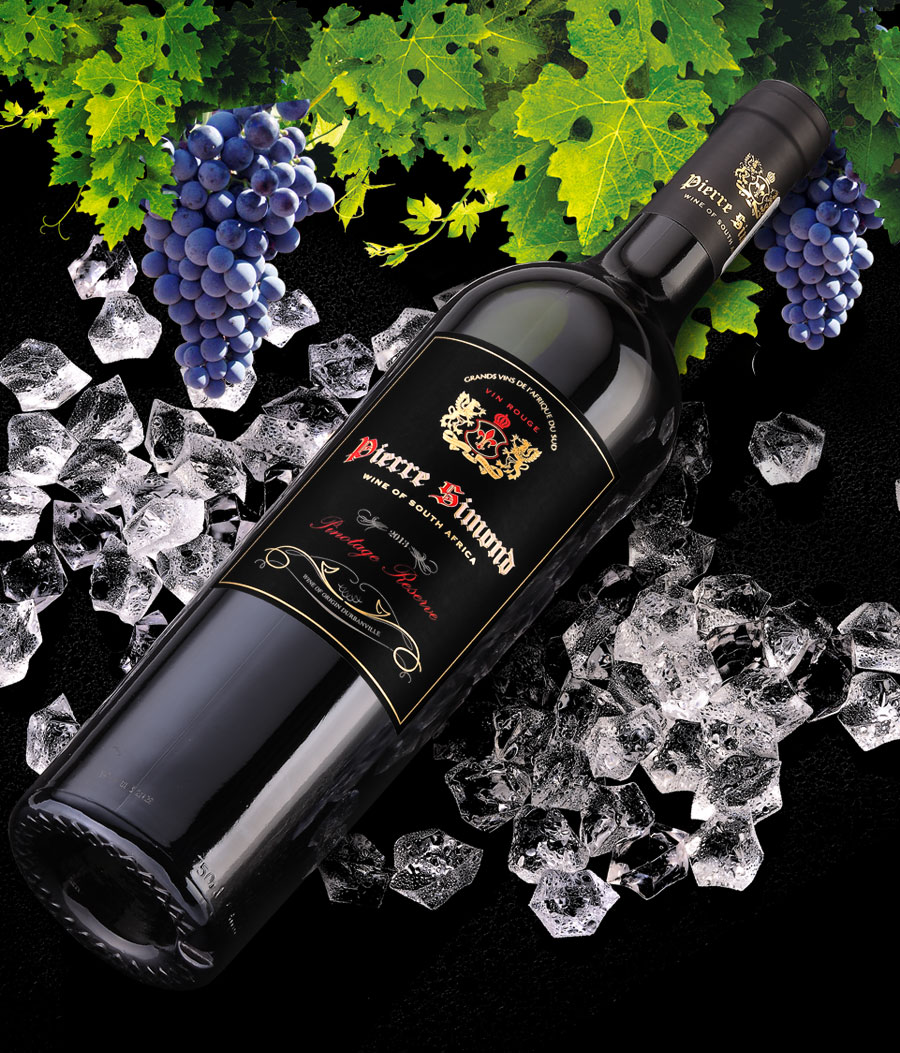 黑眼睛广告为中非集团拍摄的南非著名红酒——皮埃尔•西蒙