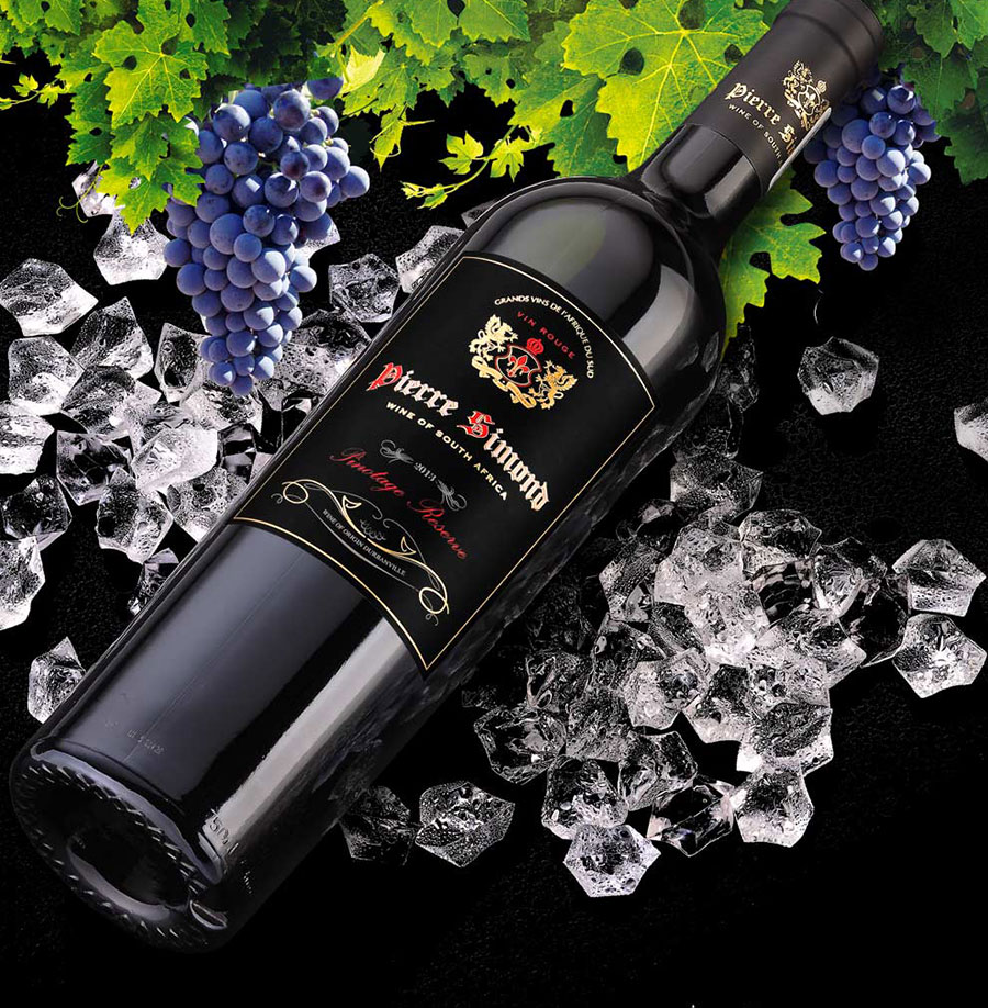 undefined 黑眼睛广告为中非集团代理的南非著名红酒——皮埃尔•西蒙品乐塔吉设计的详情页