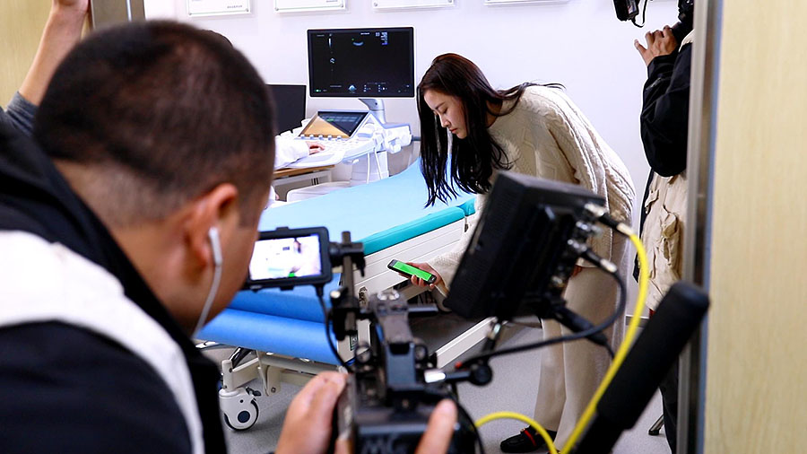 《扫描过床单》微电影拍摄现场花絮