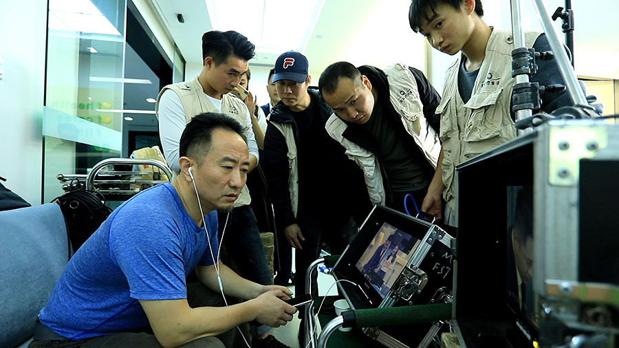 《扫描过床单》微电影拍摄现场花絮