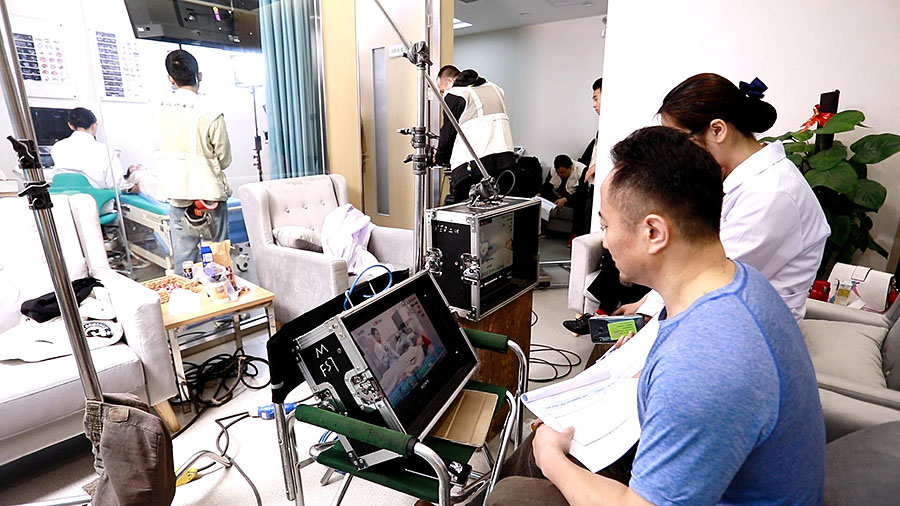 《扫描过床单》微电影拍摄现场花絮