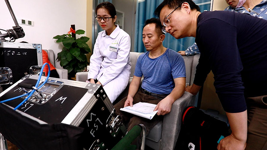 《扫描过床单》微电影拍摄现场花絮