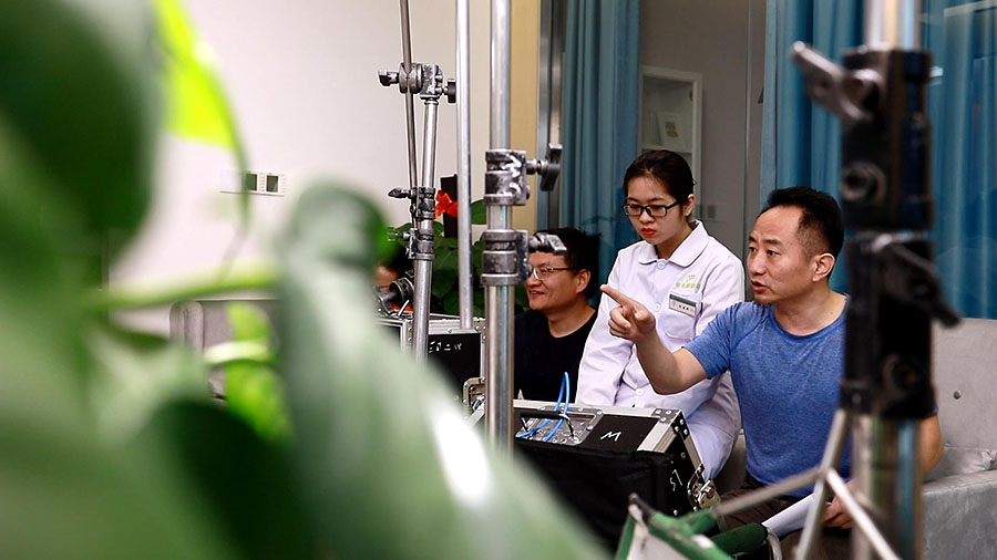 《扫描过床单》微电影拍摄现场花絮