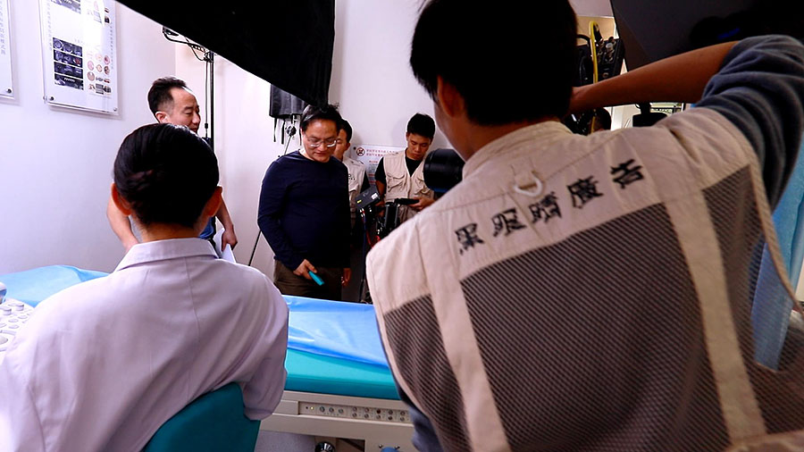 《扫描过床单》微电影拍摄现场花絮