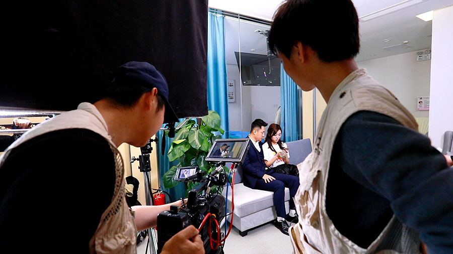 《扫描过床单》微电影拍摄现场花絮