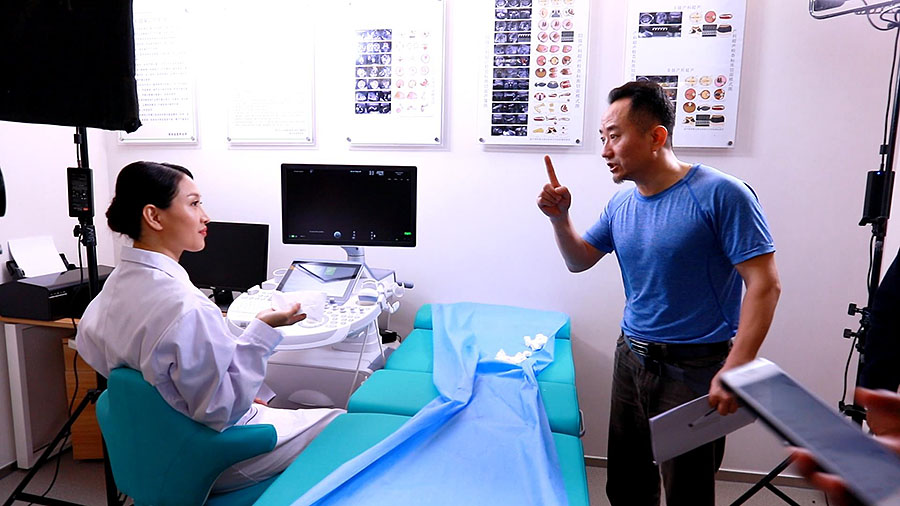 《扫描过床单》微电影拍摄现场花絮