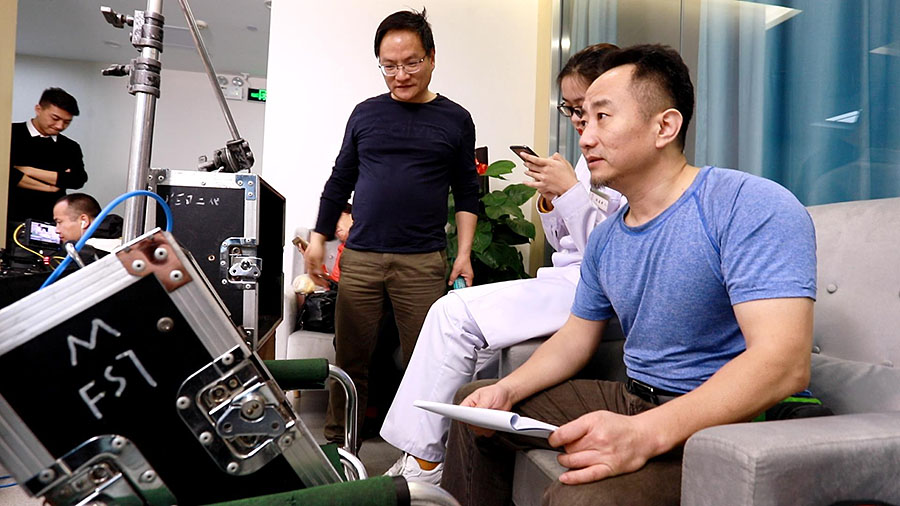 《扫描过床单》微电影拍摄现场花絮