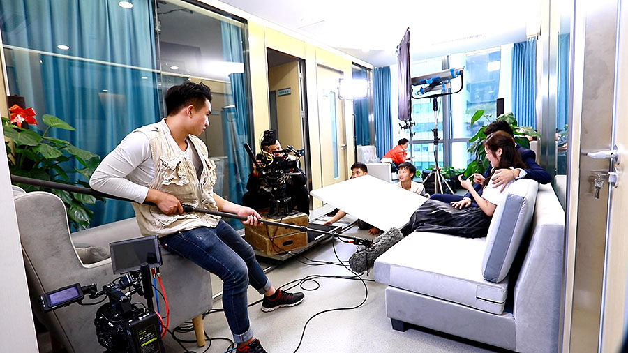 《扫描过床单》微电影拍摄现场花絮