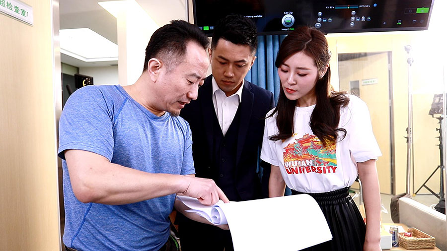 《扫描过床单》微电影拍摄现场花絮