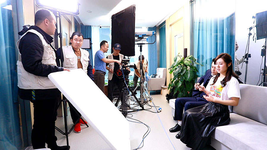 《扫描过床单》微电影拍摄现场花絮