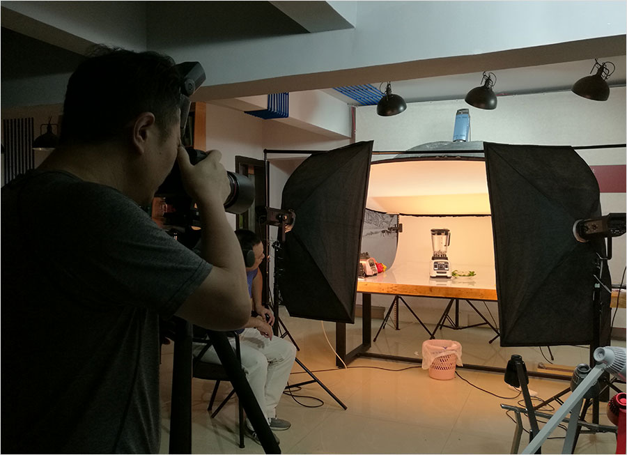 黑眼睛广告为汉美驰拍摄的破壁机系列